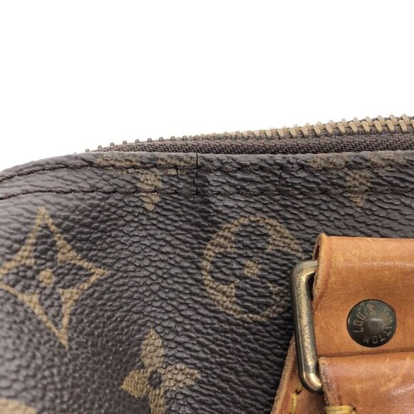 100% Authentic  LOUIS VUITTON Speedy 30 Brown Monogram Hand Bag - Picture 12 of 15